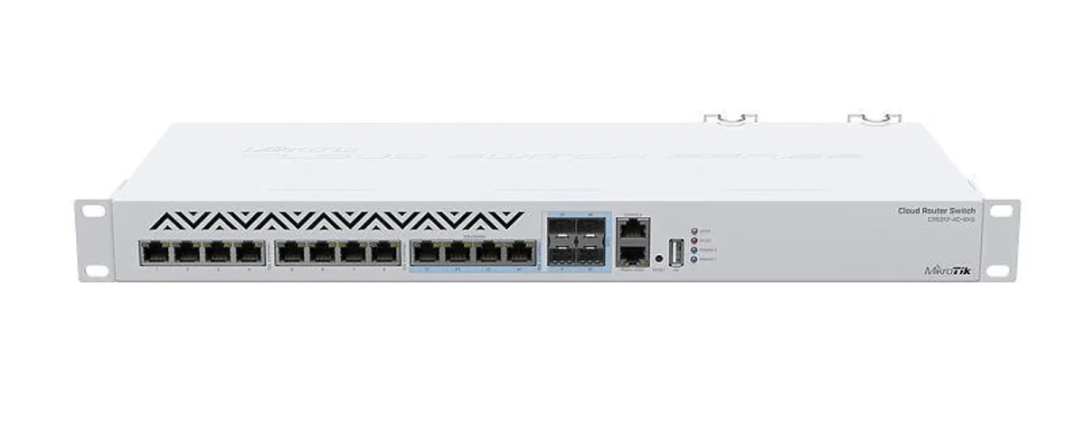 Switch MikroTik CRS312-4C+8XG-RM