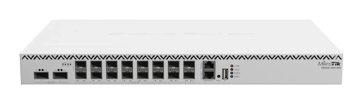 Switch MikroTik CRS518-16XS-2XQ-RM