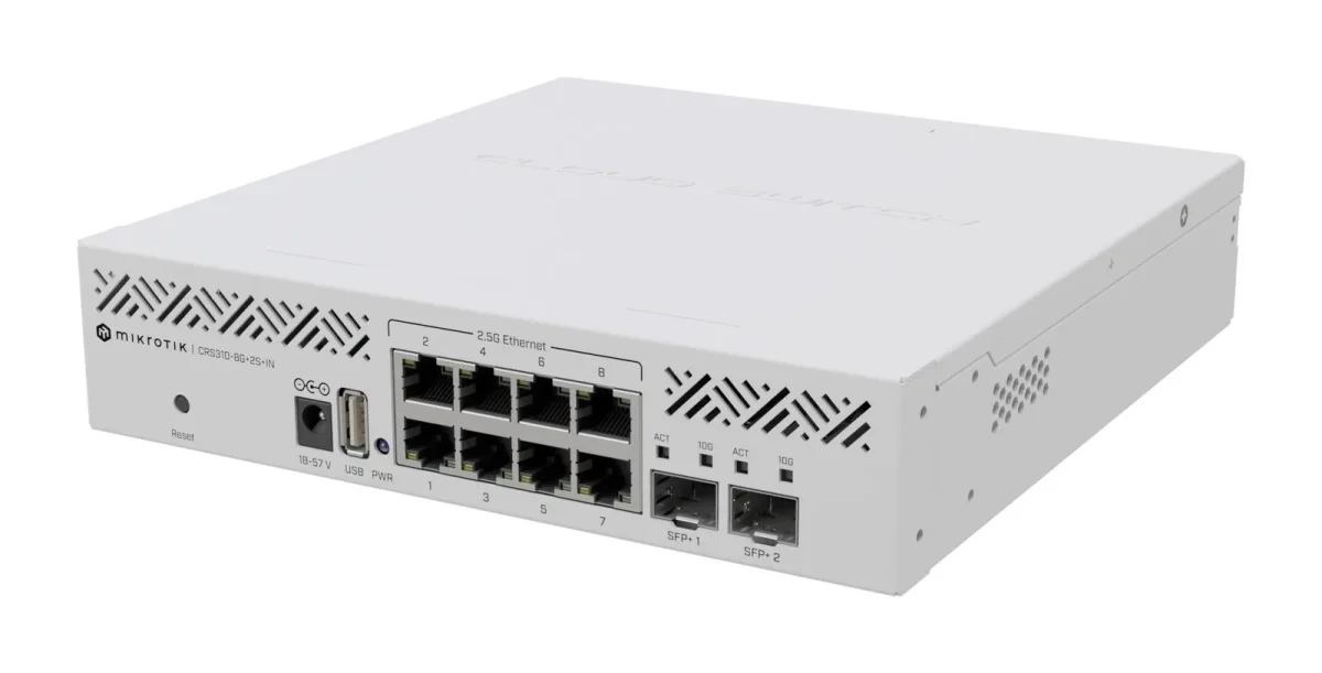 Switch MikroTik CRS310-8G+2S+IN
