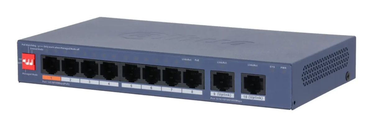 Switch DAHUA DH-CS4010-8ET2GT-60