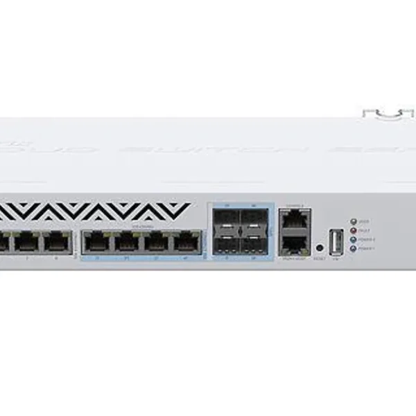 Коммутатор MikroTik CRS312-4C+8XG-RM