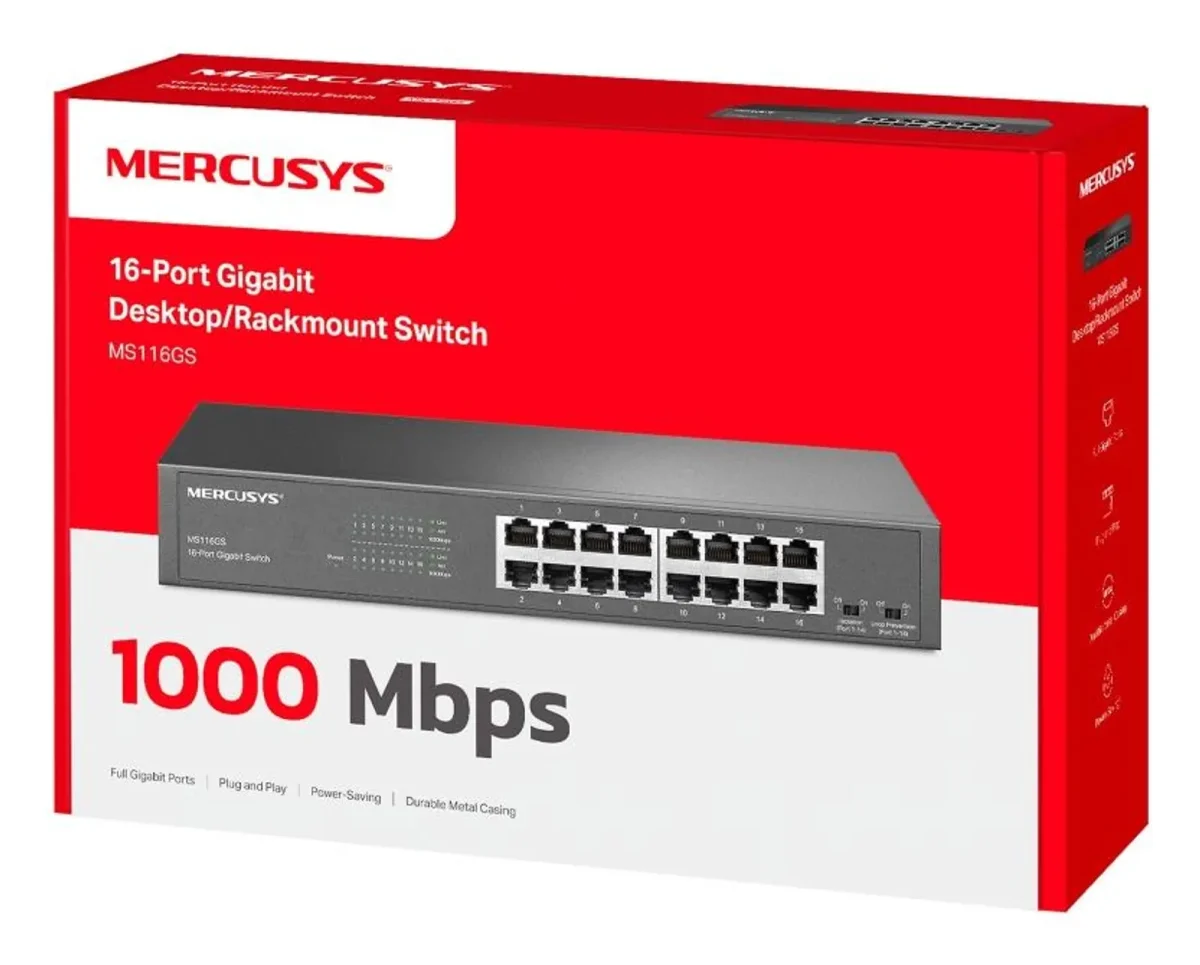 Коммутатор MERCUSYS MS116GS