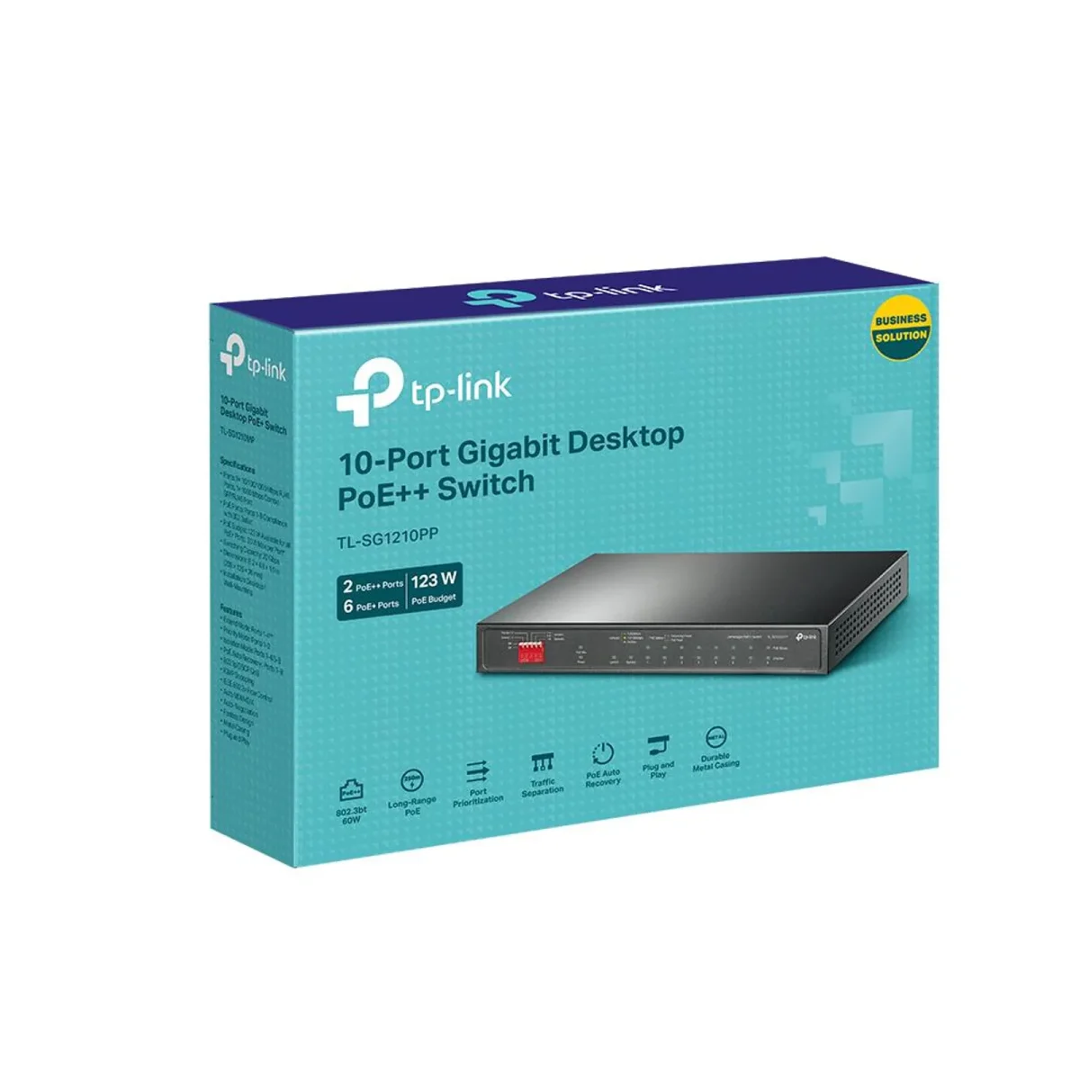 Коммутатор TP-LINK TL-SG1210PP