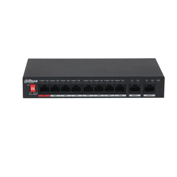 PoE-kommutaator 8 porti 96W PFS3010-8ET-96-V2 Dahua