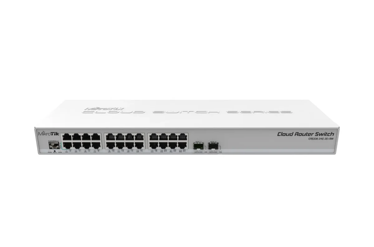 Võrgulüliti MikroTik CRS326-24G-2S+RM