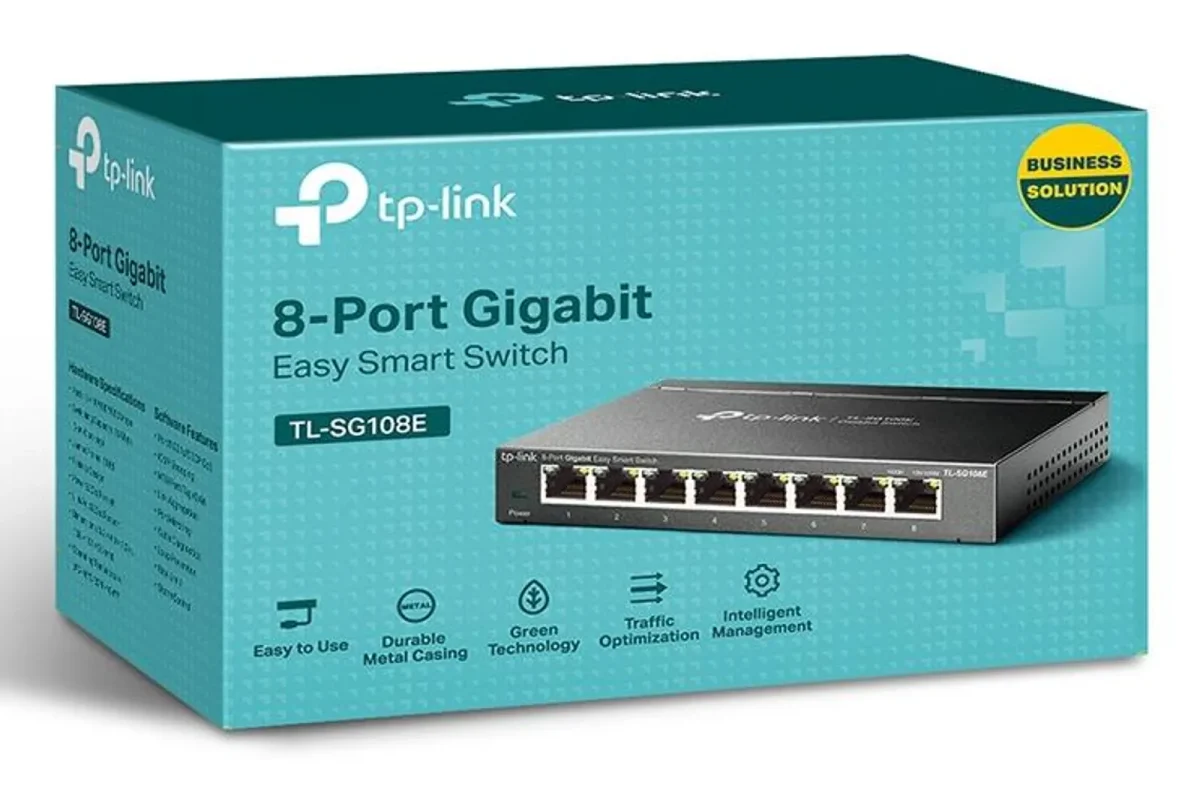 Võrgulüliti TP-LINK TL-SG108E 8 porti