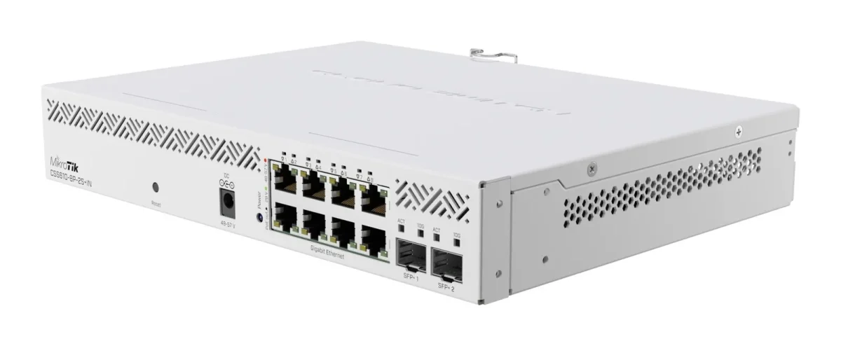 Võrgulüliti MikroTik CSS610-8P-2S+IN